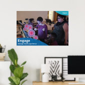 Engage - zSpace Poster, 24" x 36" Poster (Heimbüro)