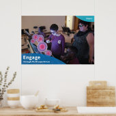Engage - zSpace Poster, 24" x 36" Poster (Küche)