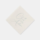 Engagement Cheers to the future Mr. and Mrs. Serviette (Ecke)