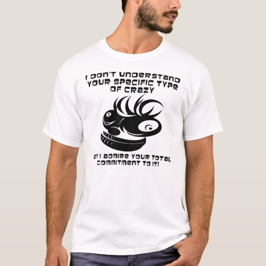 Engagement für Crazy Funny T - Shirt (Vorderseite)