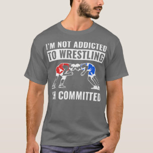 Engagement für Wrestling Funny Amateur Wrestling W T-Shirt