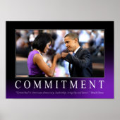 Engagement (Obama Fist Bump) Poster (Vorne)