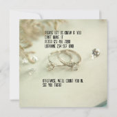 Engagement Partei - Save the Date. Editable Invita Einladung (Rückseite)