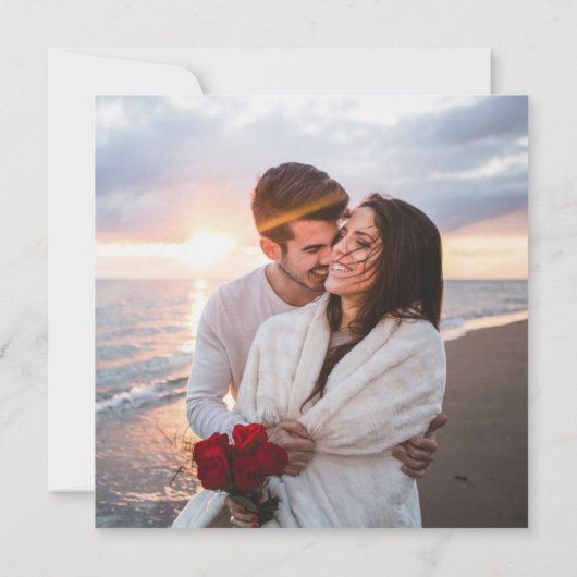 Engagement Party Dusty Blue PIZZA Moderne Einladung (Rückseite)