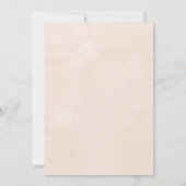 Engagement party invitation with a gold heart einladung (Rückseite)