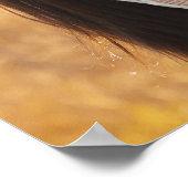 Engagement Party Modernes Foto Begrüßungspaket Poster (Ecke)