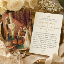 Engagement Prayer Cards · Catholic Betrothal