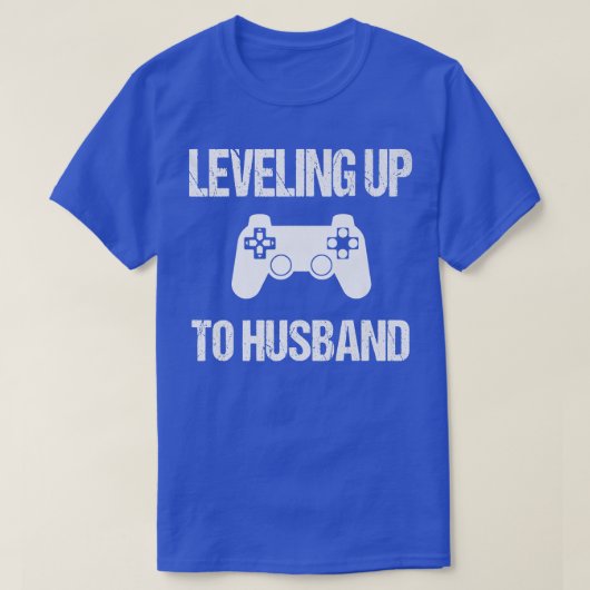 Engagement Tshirt for Groom Video Game Lovers (Design vorne)