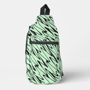 Engagieren der Minze Grün Crossbody Bag
