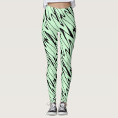 Engagieren der Minze Grün Leggings (Vorderseite)
