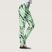 Engagieren der Minze Grün Leggings (Rechts)