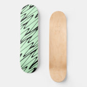 Engagieren der Minze Grün Skateboard (Vorderseite)