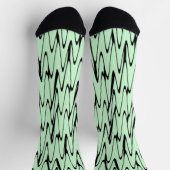 Engagieren der Minze Grün Socken (Oben)
