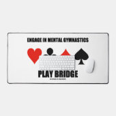 Engagieren in der Mentalgymnastik Spielbrücke Schreibtischunterlage (Tastatur & Maus)