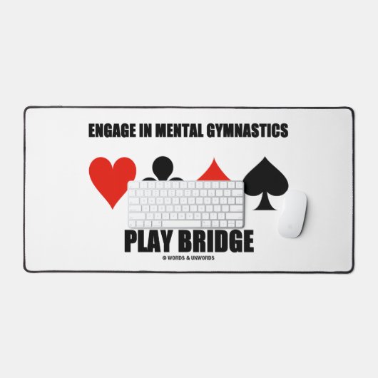 Engagieren in der Mentalgymnastik Spielbrücke Schreibtischunterlage (Tastatur & Maus)