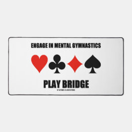 Engagieren in der Mentalgymnastik Spielbrücke Schreibtischunterlage