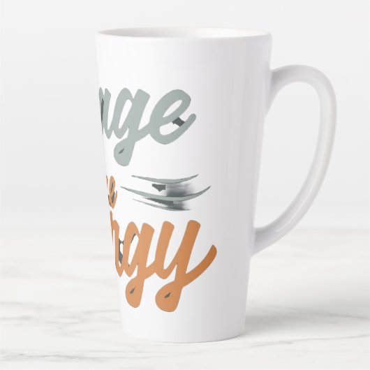 Engagieren Sie die energiesparende große Latte-Tas Milchtasse (Rechts)