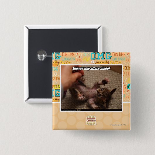 Engagieren Sie sich kleinen Angriffsmodus! Button (Vorne & Hinten)