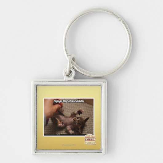 Engagieren Sie sich kleinen Angriffsmodus! Schlüsselanhänger (Vorne)