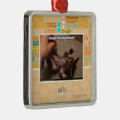 Engagieren Sie sich kleinen Angriffsmodus! Silbernes Ornament (Rechts)