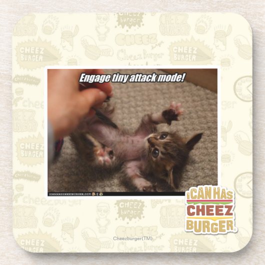 Engagieren Sie sich kleinen Angriffsmodus! Untersetzer (Vorderseite)