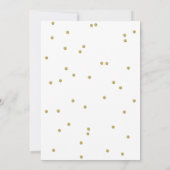 Engagierende Verlobung Einladung (Rückseite)