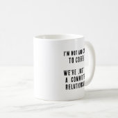 Engagiert für Kaffee Funny Kaffeetasse (VorderseiteRechts)