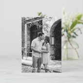 Engagiert Save The Date (Stehend Vorderseite)