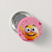 Engagiertes Emoji Button (Vorne & Hinten)