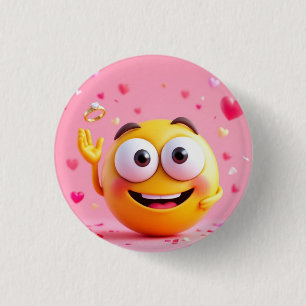 Engagiertes Emoji Button