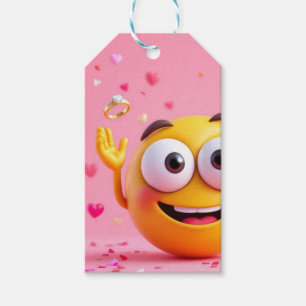 Engagiertes Emoji Geschenkanhänger