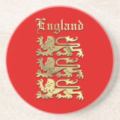 Engands großes Siegel von König Richard I Untersetzer (Vorne)