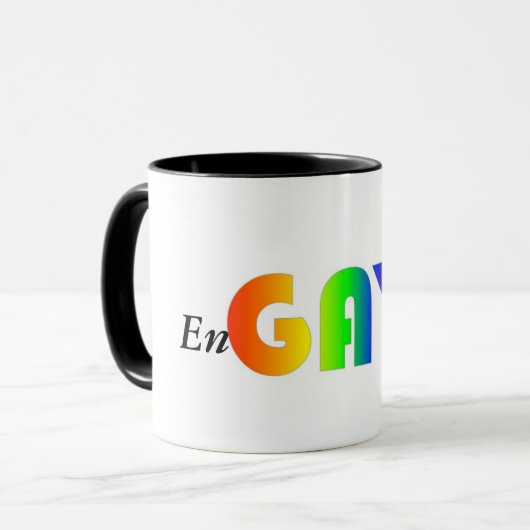 Engayged Tasse (Vorderseite Links)