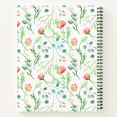 Enge Blüte Personalisiertes Rezept Notizblock (Rückseite)