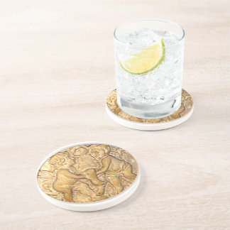 Engel ℒ ☺♥ε 1 ゚Coastering ◆* Sandstein Untersetzer