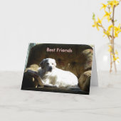 Engel 03212006, beste Freunde Karte (Gelbe Blume)