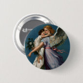 Engel (1901) Knopfes/des Buttons des Friedensdes (Vorne & Hinten)