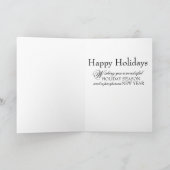 Engel, 5" x 7" Faltschachtel Weihnachtsgrüße Karte (Innenseite)