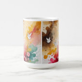Engel abstrakt kaffeetasse (Mittel)