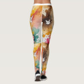 Engel abstrakt leggings (Rückseite)