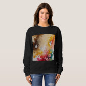 Engel abstrakt sweatshirt (Vorne ganz)