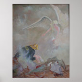 Engel am Arbeitsplatz Poster (Vorne)