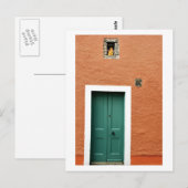 Engel am Fenster, Culross, Schottland Postkarte (Vorne/Hinten)