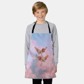 Engel am Himmel Schürze (Getragen)