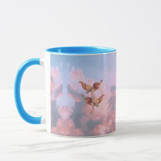 Engel am Himmel Tasse (Links)