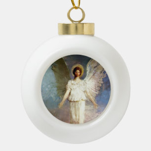 „Engel am Mittag“ von Abbott Thayer Keramik Kugel-Ornament