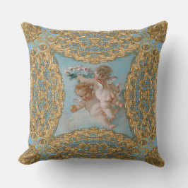 Engel am Spiel Kissen