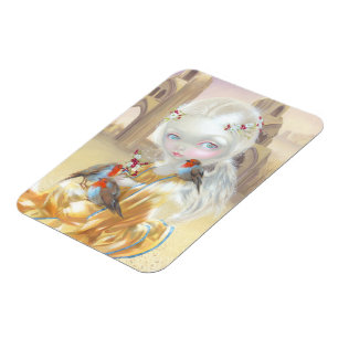 "Engel an Glastonbury Abtei" erstklassiger Magnet