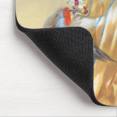 "Engel an Glastonbury Abtei" Mousepad (Ecke)