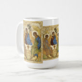 Engel an Mamre Dreiheit Kaffeetasse (Vorderseite Links)